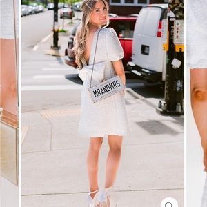 ESMERALDA BOW BACK
TWEED DRESS